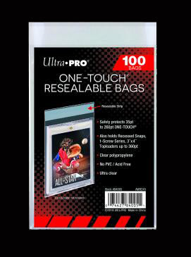 One Touch Resealable Bags