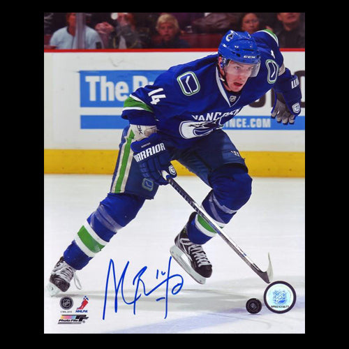 Alex Burrows Vancouver Canucks Breakout Autographed 8x10 Photo