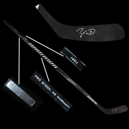 Taylor Hall Edmonton Oilers Game Issued & Autographed Warrior Convert Stick (Not Used)