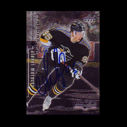 Alexei Morozov Pittsburgh Penguins Autographed Card