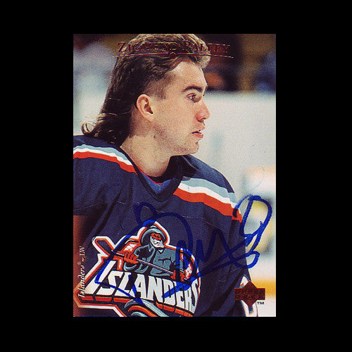 Zigmund Palffy New York Islanders Autographed Card