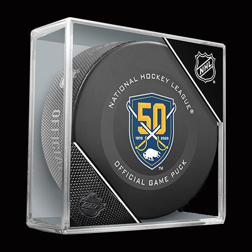 Buffalo Sabres 50th Anniversary Game Model Puck