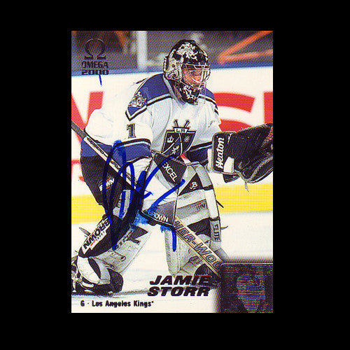 Jamie Storr Los Angeles Kings Autographed Card