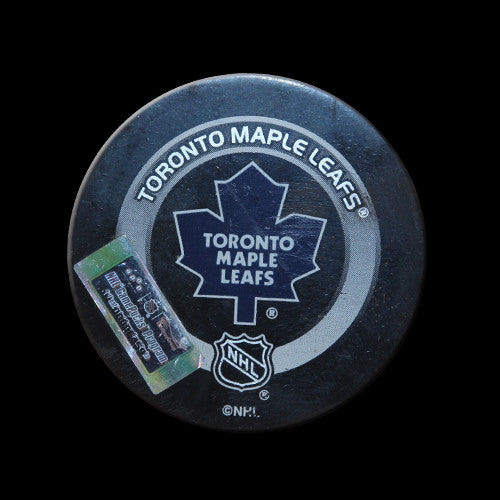 Toronto Maple Leafs vs Buffalo Sabres Game Used Puck March 6, 2004