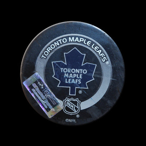 Toronto Maple Leafs vs Boston Bruins Game Used Puck March 16, 2004