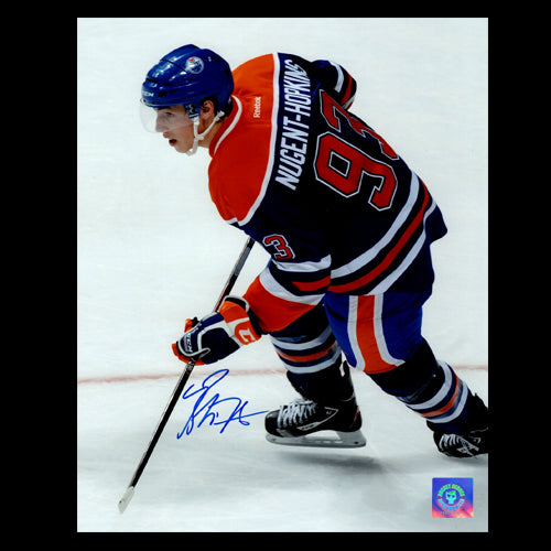 Ryan Nugent-Hopkins Autographed Edmonton Oilers 8x10 Photo