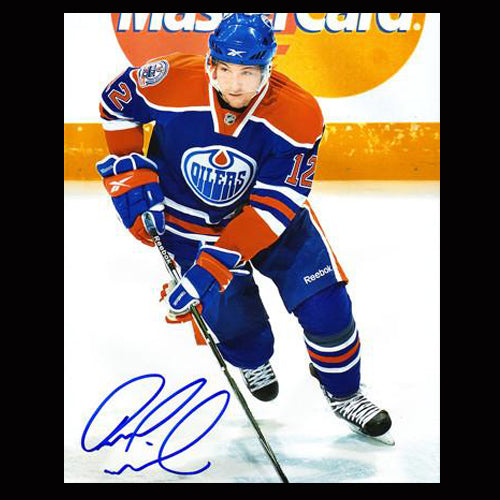 Robert Nilsson Edmonton Oilers Autographed Action 8x10 Photo - Clearance
