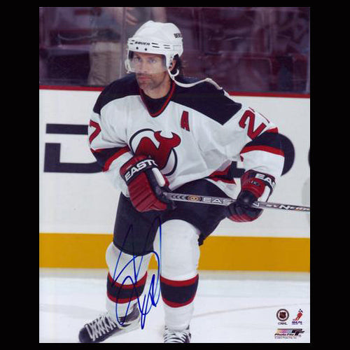 Scott Niedermayer N.J. Devils Autographed Breakout 8x10 Photo
