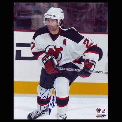 Scott Niedermayer N.J. Devils Autographed Breakout 8x10 Photo
