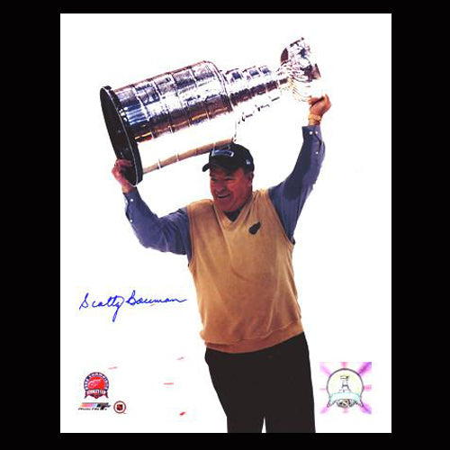 Scotty Bowman Detroit Red Wings Stanley Cup Autographed 8x10 Photo