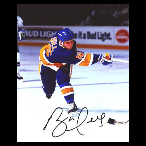Brett Hull St. Louis Blues Autographed One-Timer 8x10 Photo