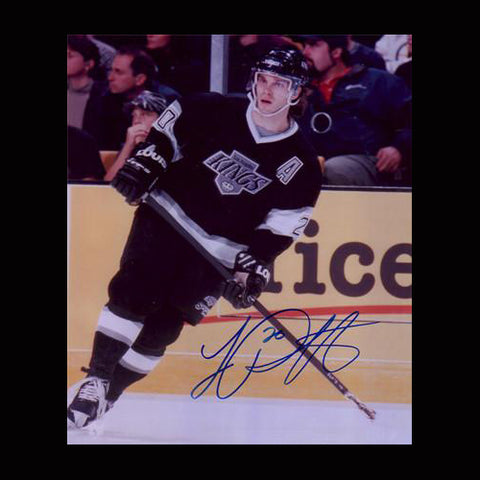 Luc Robitaille Los Angeles Kings Autographed Coasting 8x10 Photo