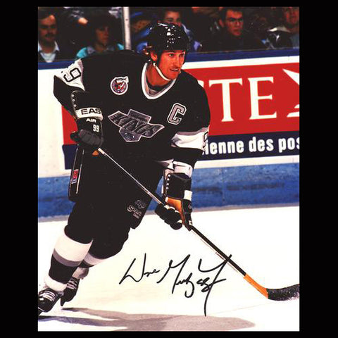 Wayne Gretzky Los Angeles Kings Autographed Up Ice 8x10 Photo