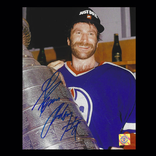 Glenn Anderson Edmonton Oilers Autographed Stanley Cup 8x10 Photo