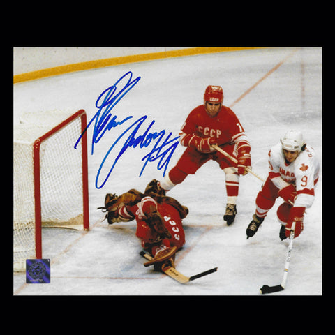 Glenn Anderson Team Canada Autographed 1980 Olympics 8x10 Photo
