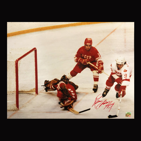 Glenn Anderson Team Canada Autographed 1980 Olympics 16x20 Photo
