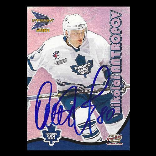 Nik Antropov Toronto Maple Leafs Autographed Card