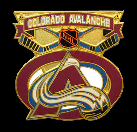 Colorado Avalanche Face-Off Pin