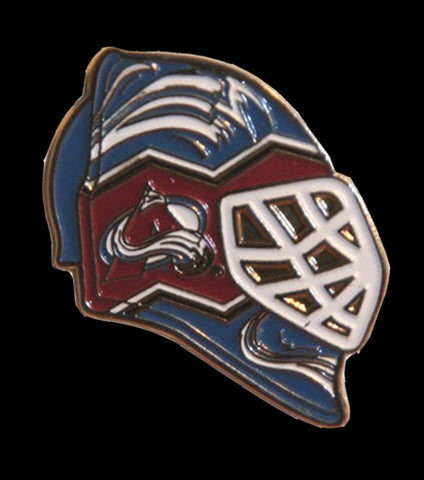 Colorado Avalanche Goalie Helmet Pin