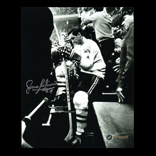 Jean Beliveau Autographed Montreal Canadiens 8x10 Photo