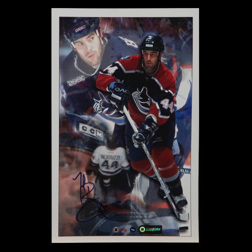 Todd Bertuzzi Vancouver Canucks Autographed Collage 8x12 Photo