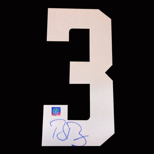 Ben Bishop Autographed Dallas Stars Jersey Number