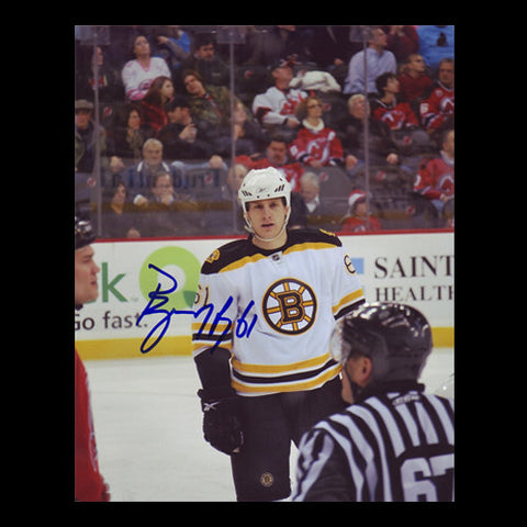 Byron Bitz Boston Bruins Autographed Coasting 8x10 Photo - Clearance