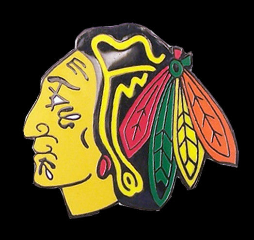 Chicago Blackhawks Logo Pin