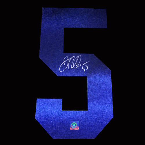 Jason Blake Autographed Toronto Maple Leafs Jersey Number