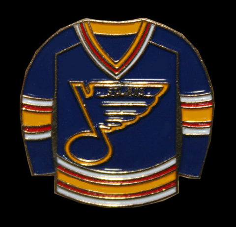 St. Louis Blues 1987-1994 Blue Jersey Pin
