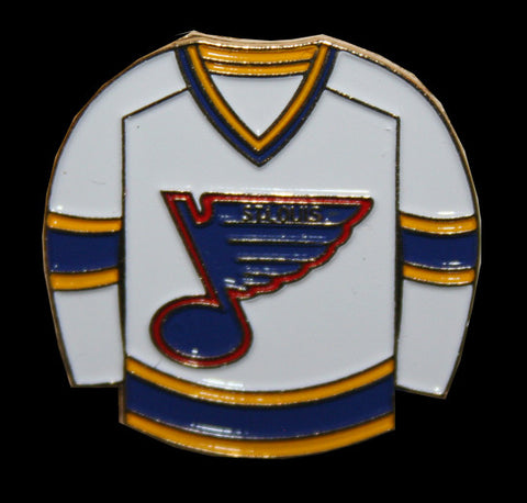 St. Louis Blues 1987-1994 White Jersey Pin