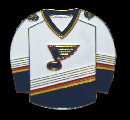 St. Louis Blues 1995-1998 White Jersey Pin