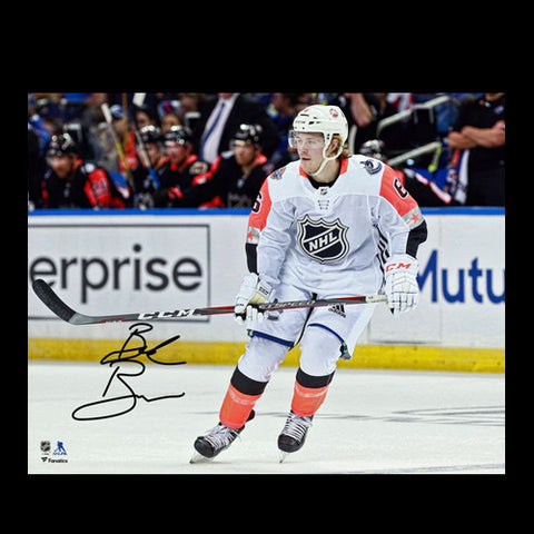 Brock Boeser Vancouver Canucks Autographed 2018 All-Star Game 16x20 Photo