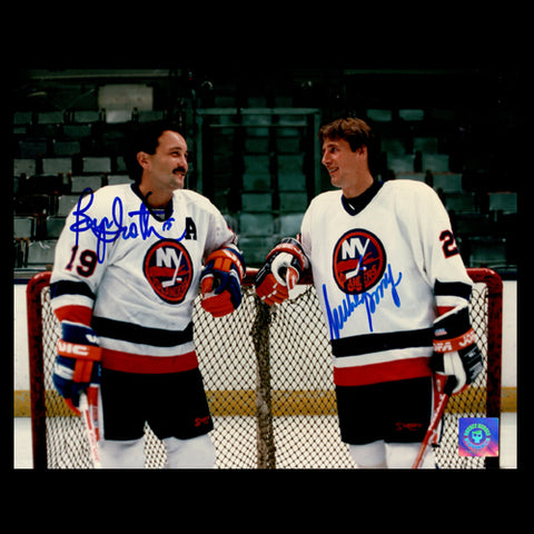 Mike Bossy & Bob Nystrom New York Islanders Dual Autographed 8x10 Photo