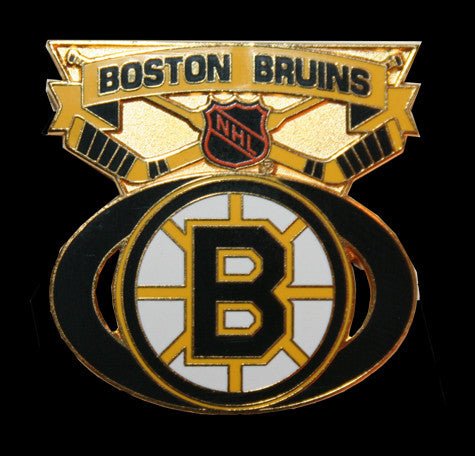 Boston Bruins Face-Off Pin