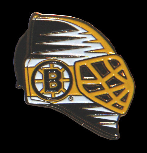Boston Bruins Goalie Helmet Pin