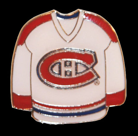 Montreal Canadiens 1975-1997 White Jersey Pin