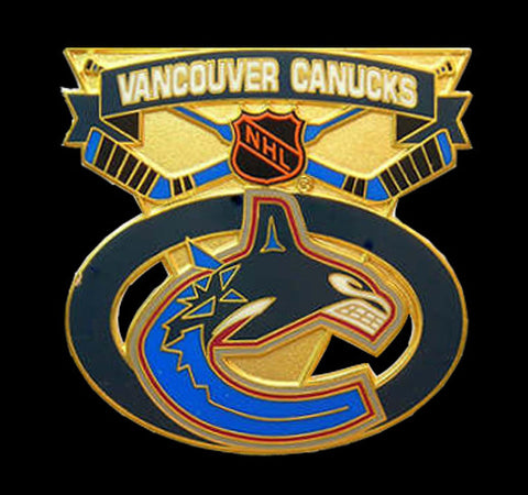 Vancouver Canucks Face-Off Pin