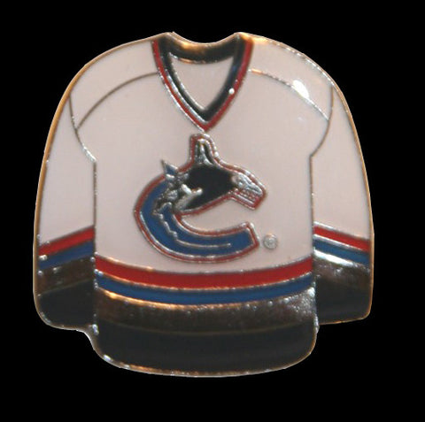 Vancouver Canucks 1997-2007 White Jersey Pin