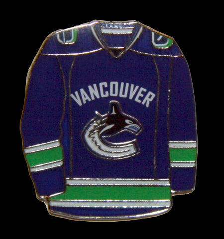 Vancouver Canucks 2007-2016 Blue Jersey Pin
