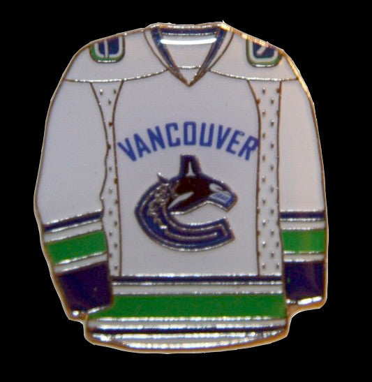Vancouver Canucks 2007-2016 White Jersey Pin