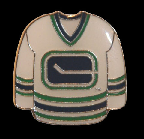 Vancouver Canucks 2006-2007 White Rink Jersey Pin