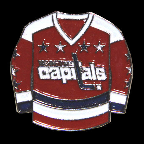 Washington Capitals 1974-1995 Red Jersey Pin