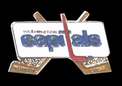 Washington Capitals Crossed Sticks Pin