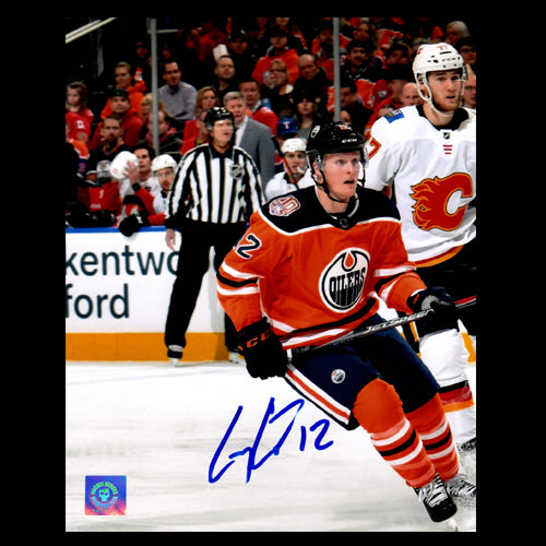 Colby Cave Edmonton Oilers Autographed 8x10 Photo