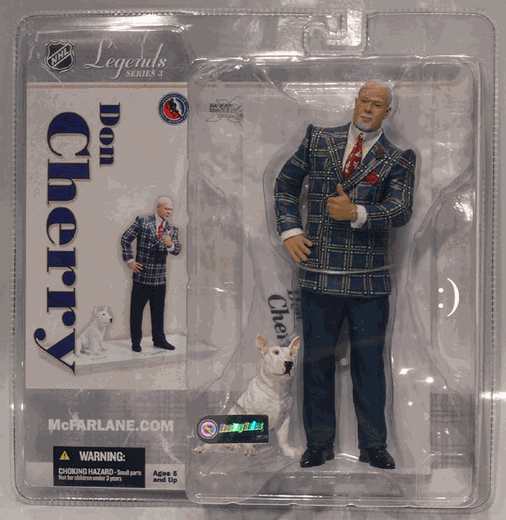 Don Cherry NHL Legends Series 3 McFarlane Figure