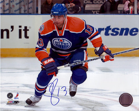 Andrew Cogliano Edmonton Oilers Autographed Breakout 8x10 Photo - Clearance