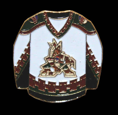 Phoenix Coyotes 1996-2003 White Jersey Pin