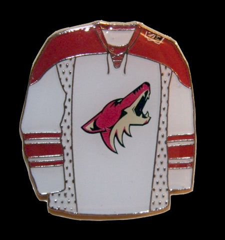 Phoenix Coyotes 2007-2015 White Jersey Pin