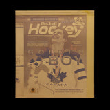 Beckett Hockey April/May 2010 Edition Complete Printing Plates Set Featuring Sidney Crosby